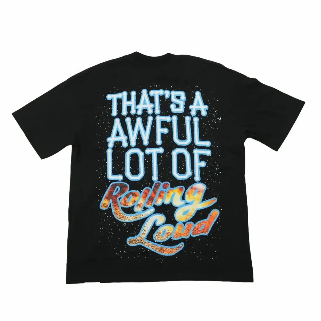 Rolling Loud Tee Black