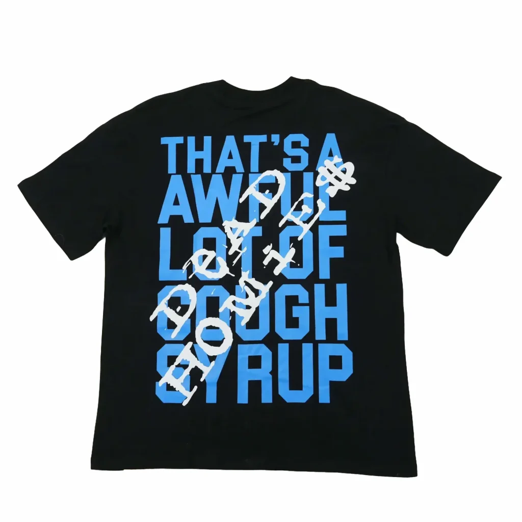 Cough Syrup In Loving Memory Of Actavis Tee Black