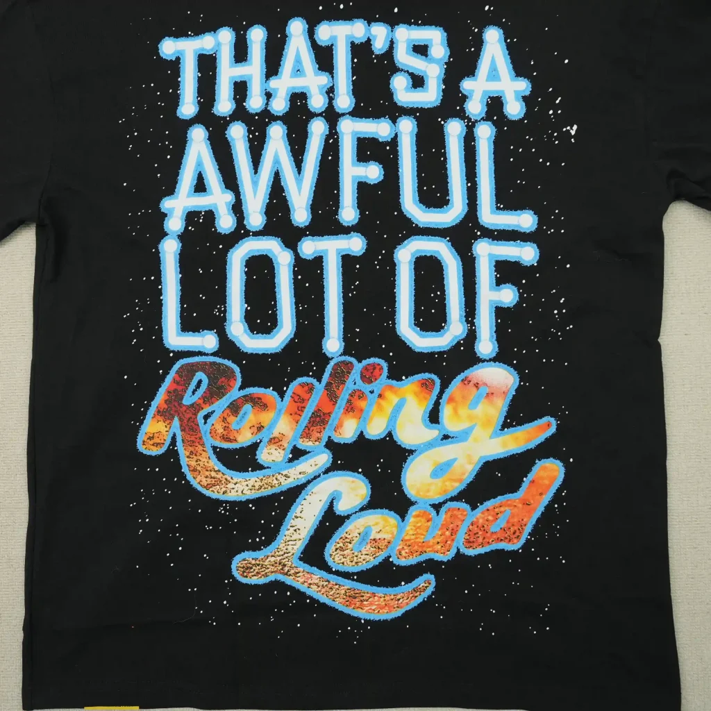 Rolling Loud Tee Black