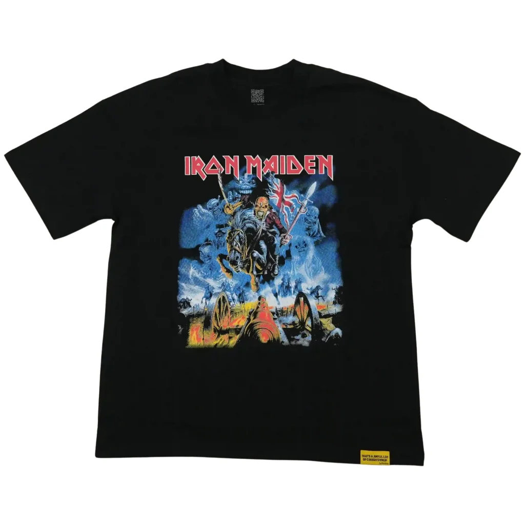 Cough Syrup Band Tees Iron Maiden