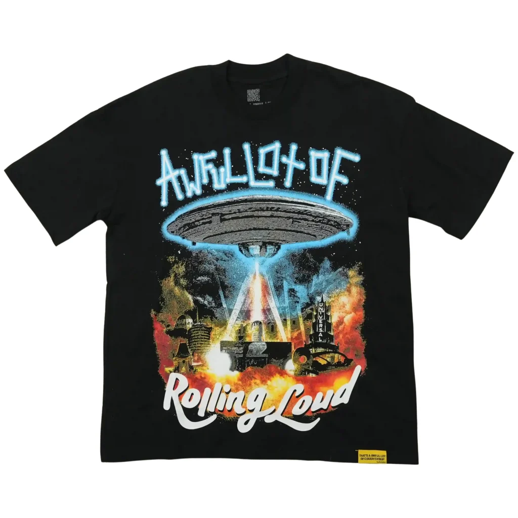 Rolling Loud Tee Black
