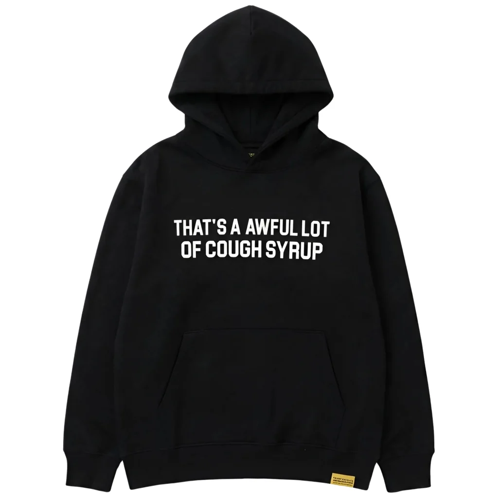 Cough Syrup Hoodie Navy