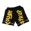 Cough Syrup Tribal Shorts Black