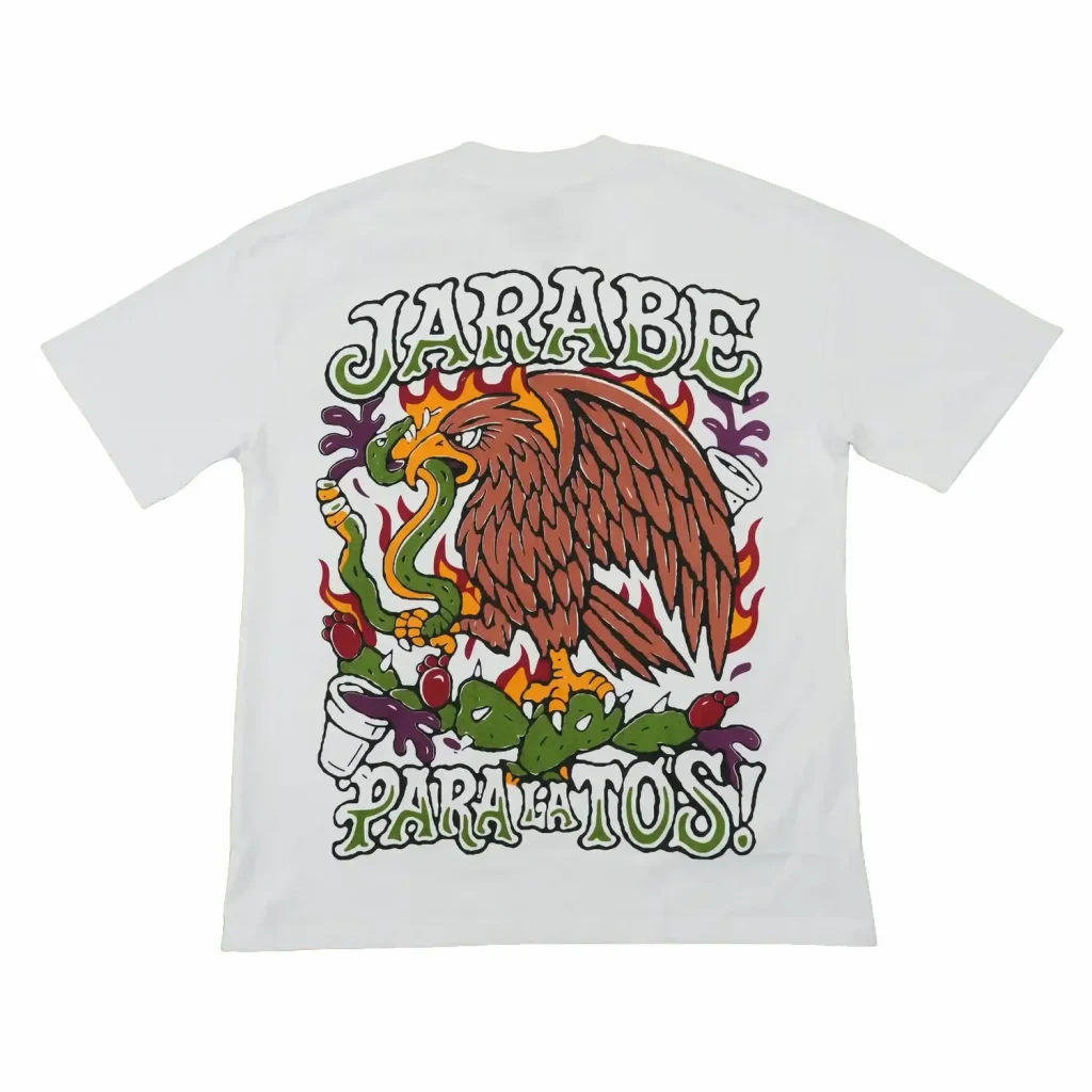 Cough Syrup Cesar E Chavez Tee White