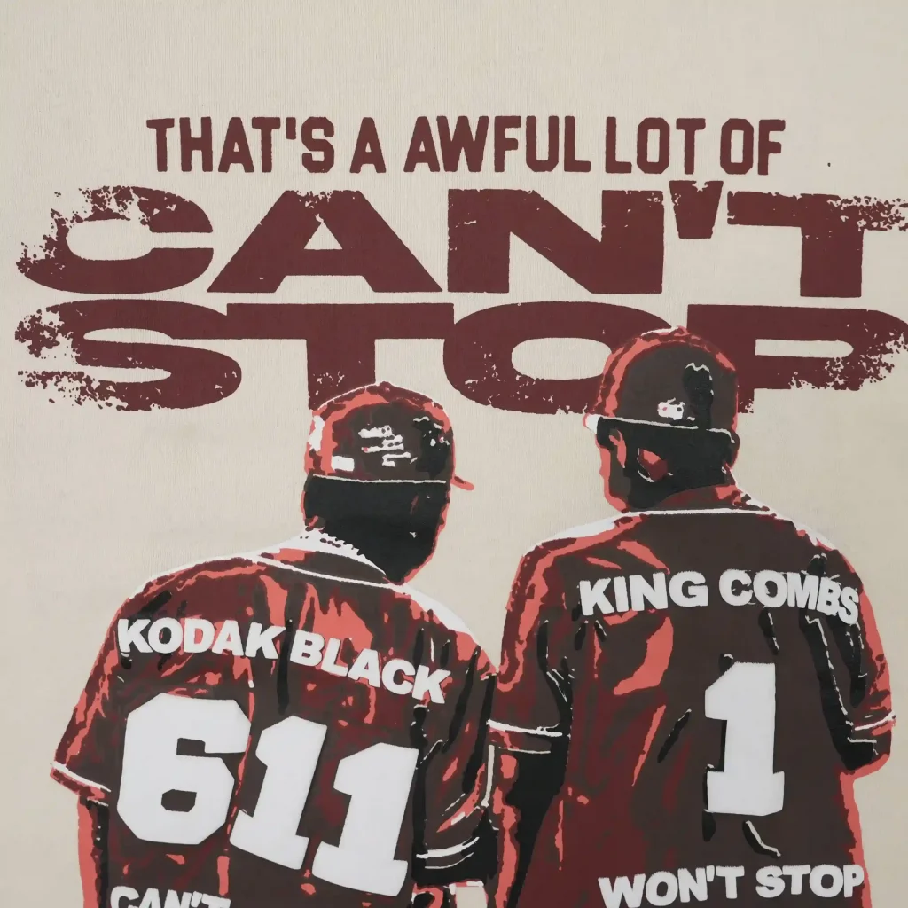 Cant Stop Tee Kodak Black X King Combs
