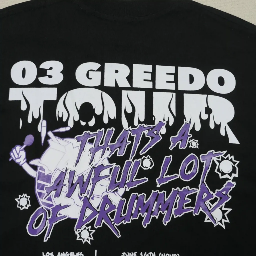 Cough Syrup 03 Greedo Tour Tee Black