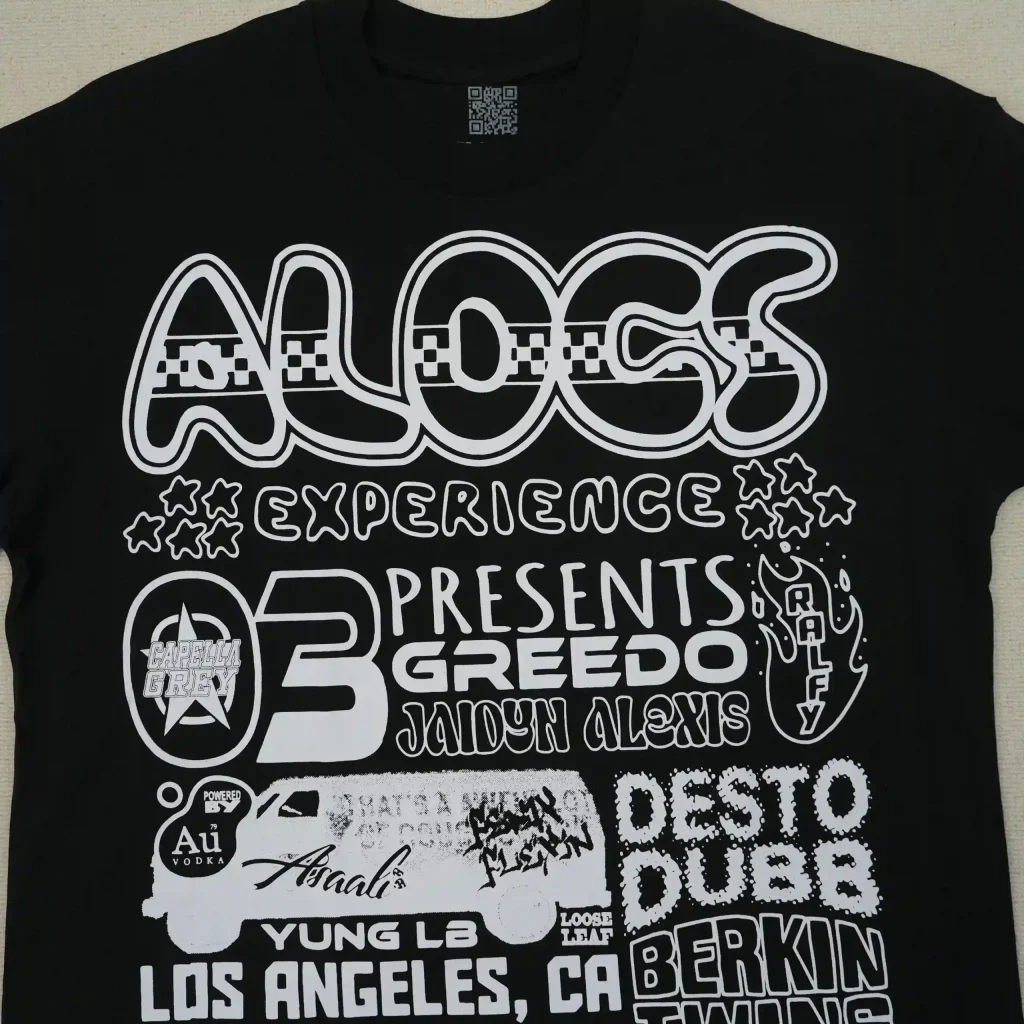 Cough Syrup Alocs Experience Tee Black