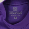 Cough Syrup Better Than Whiskey Tee Purple