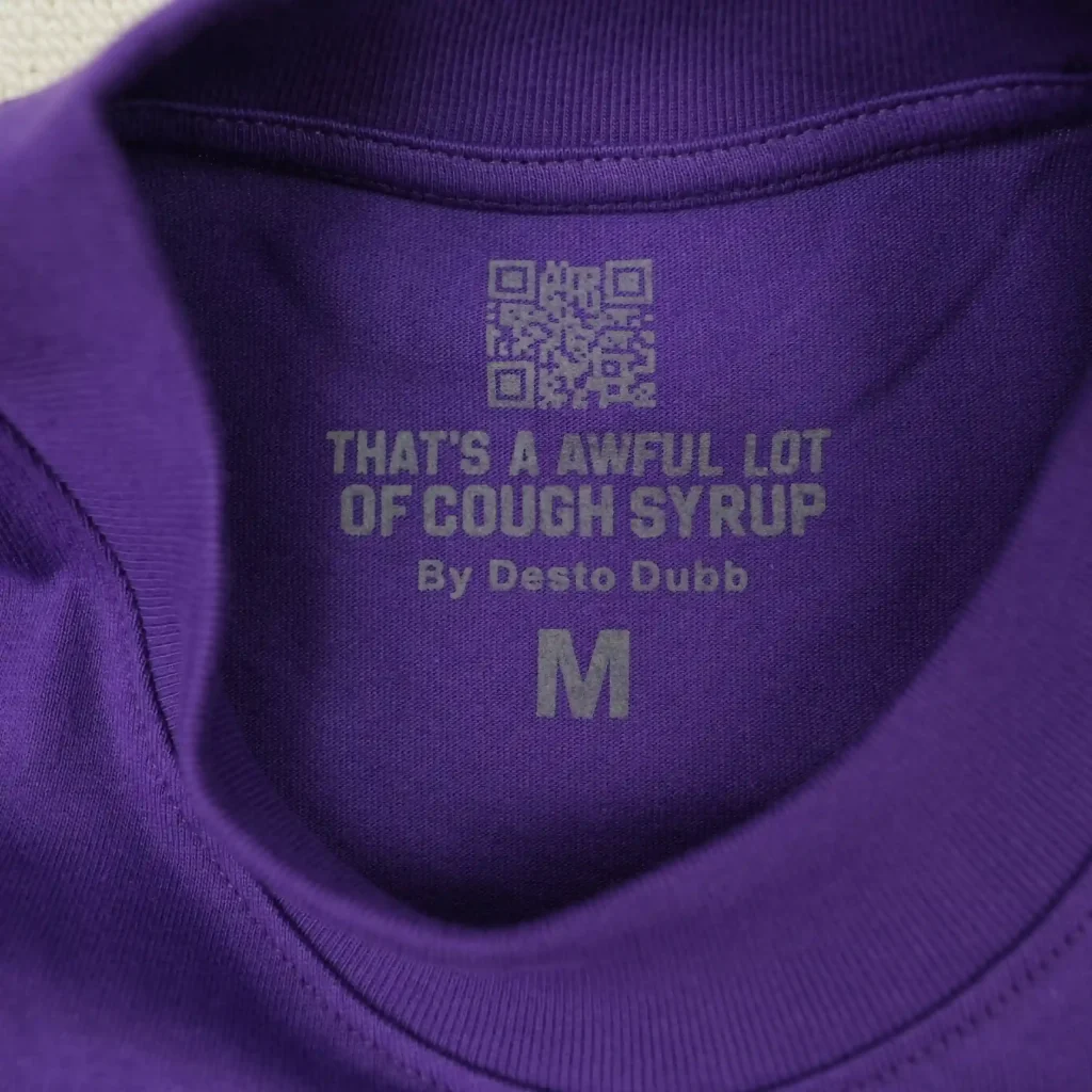 Cough Syrup Better Than Whiskey Tee Purple