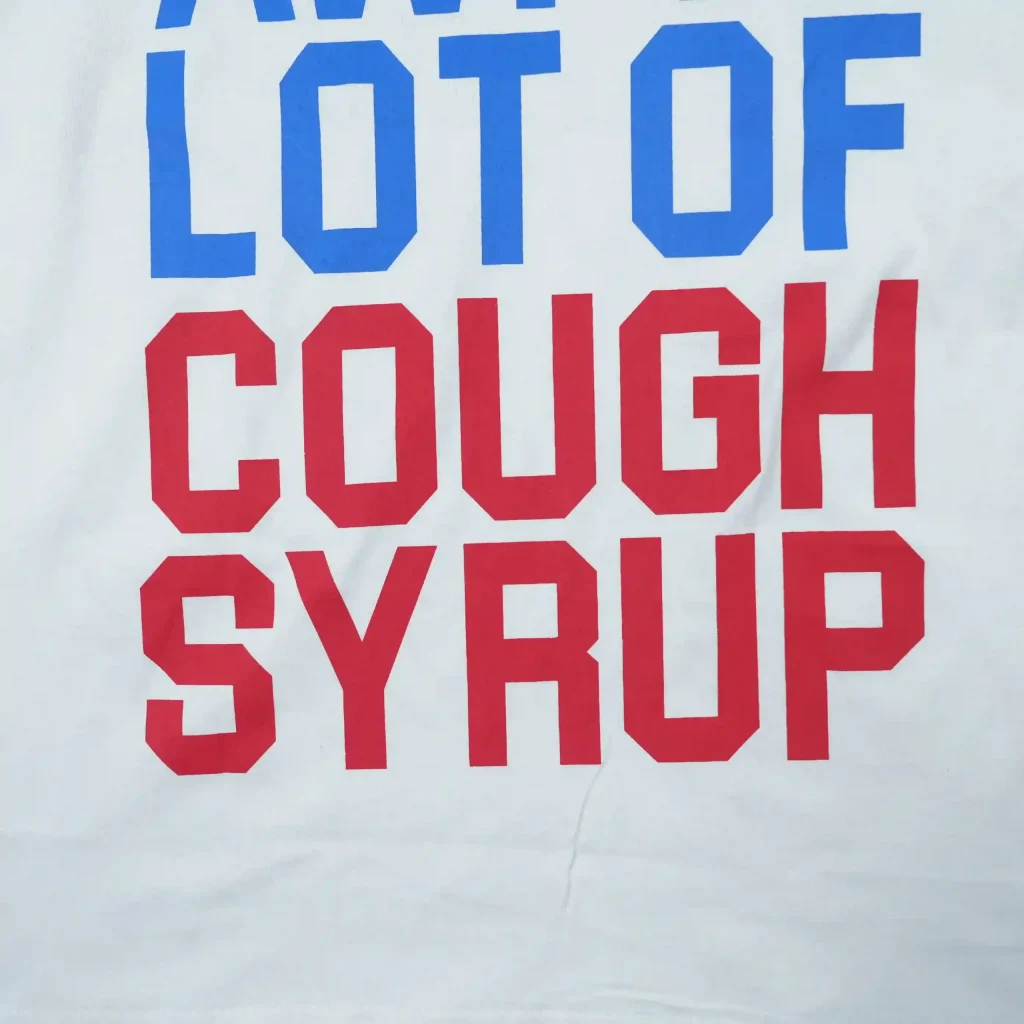 Cough Syrup Breakfast Of Champions Tee White