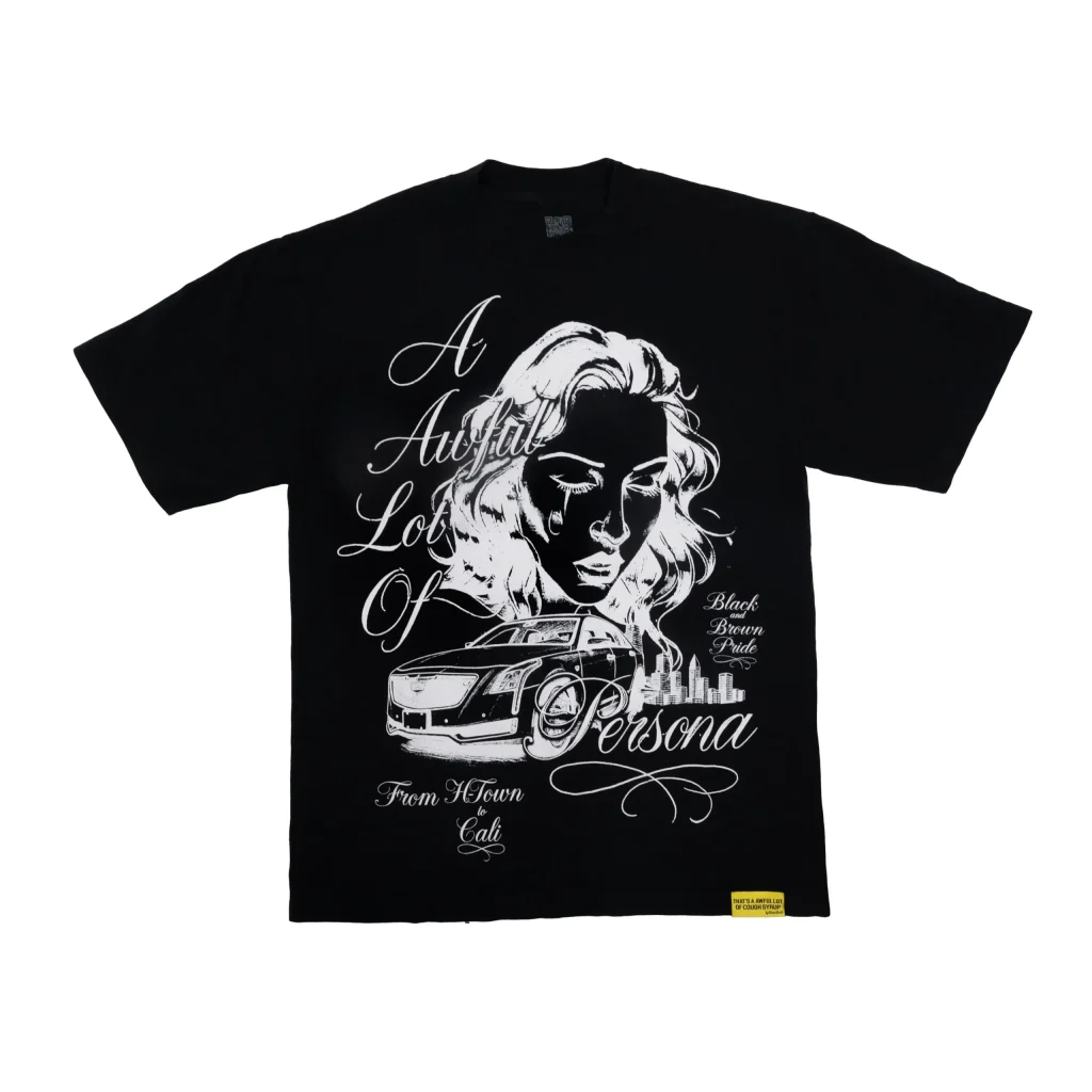 Cough Syrup Cali To H-Town Tee Black
