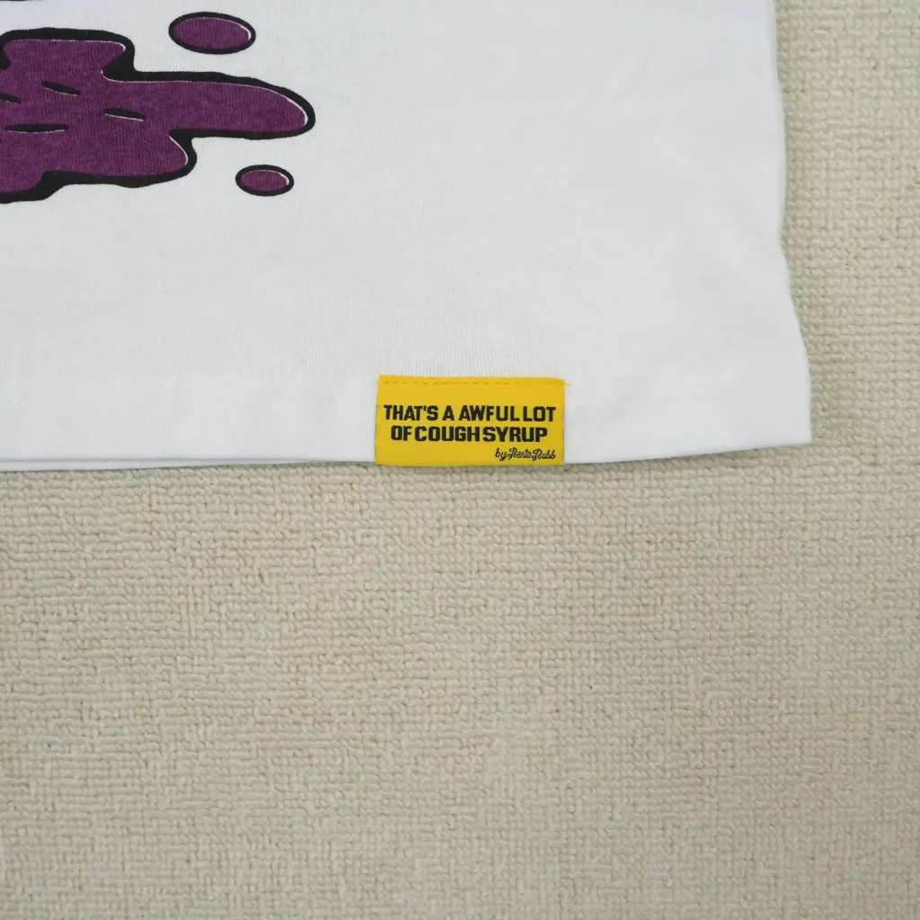 Cough Syrup Cesar E Chavez Tee White