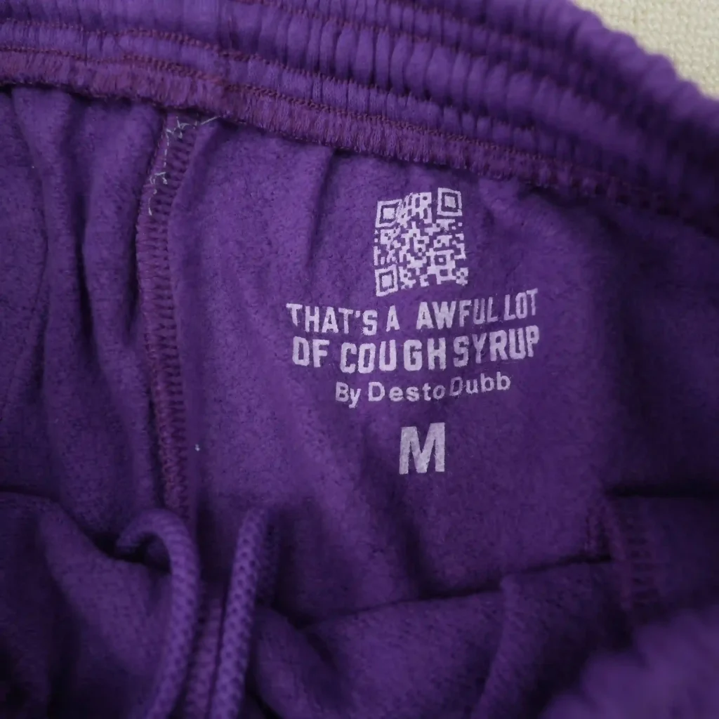 Cough Syrup Glock Shorts Purple