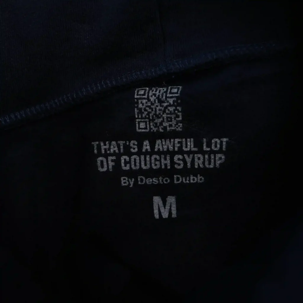 Cough Syrup Hoodie Navy