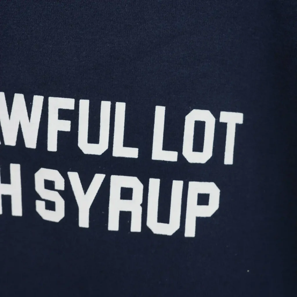 Cough Syrup Hoodie Navy
