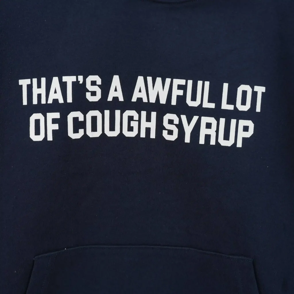 Cough Syrup Hoodie Navy