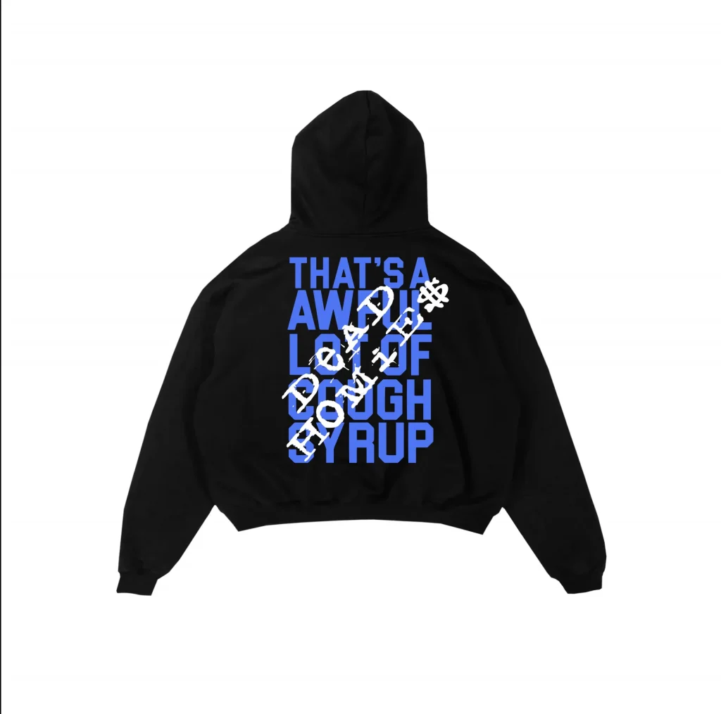 Cough Syrup In Loving Memory Of Actavis Hoodie Black