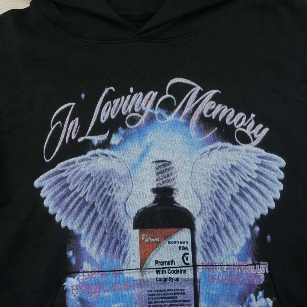 Cough Syrup In Loving Memory Of Actavis Hoodie Black