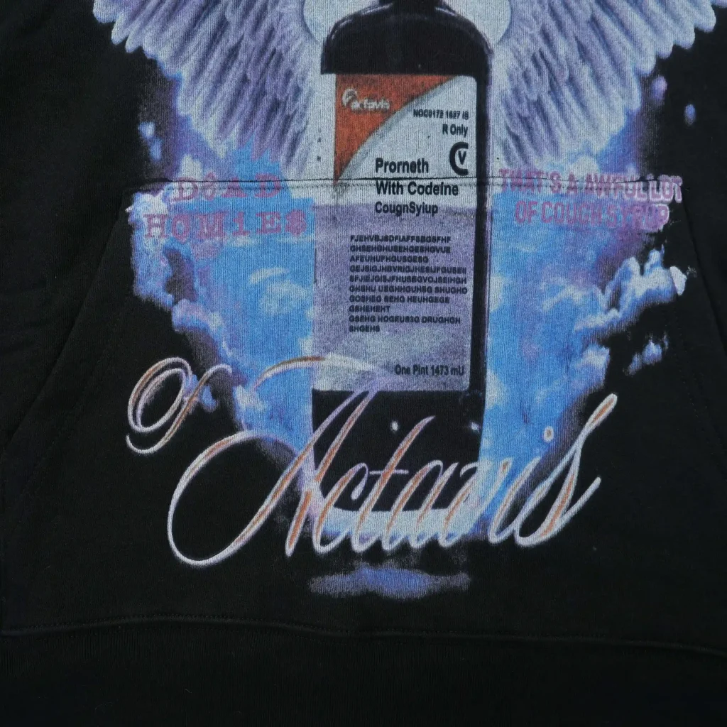 Cough Syrup In Loving Memory Of Actavis Hoodie Black