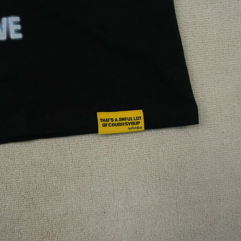 Cough Syrup In Loving Memory Of Actavis Tee Black
