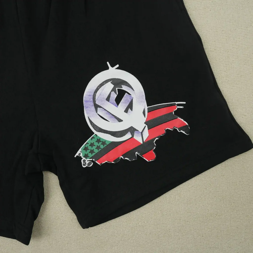 Cough Syrup Juneteenth Poured Up Tour Shorts Black