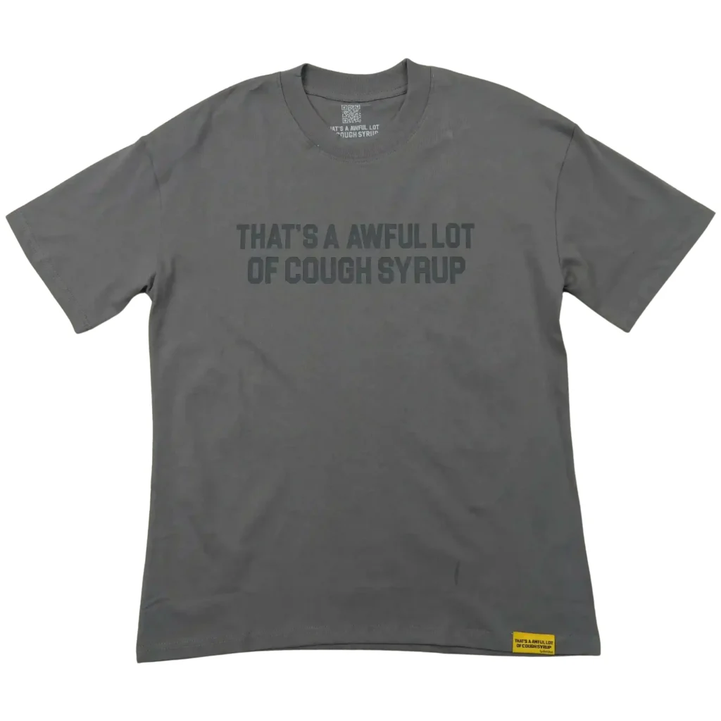 Cough Syrup Tee Slate Grey