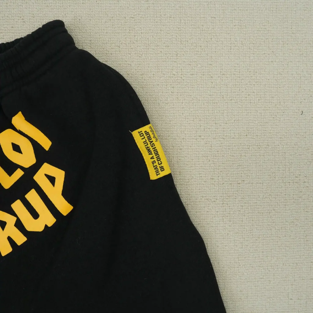 Cough Syrup Tribal Shorts Black
