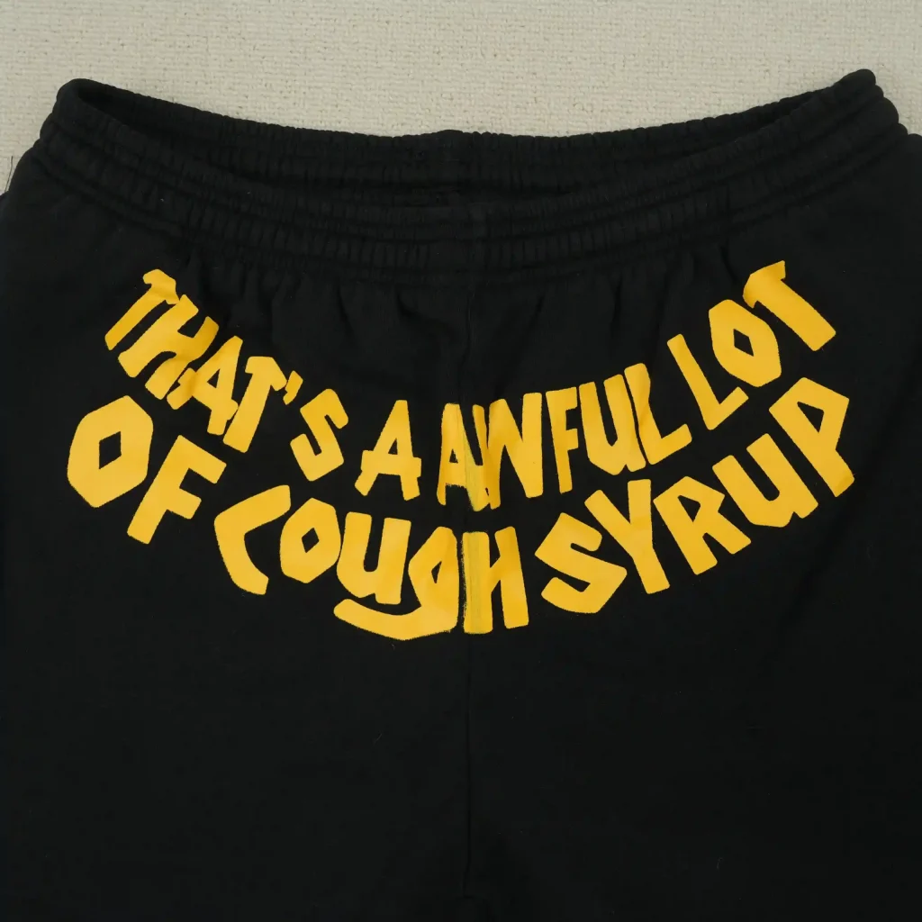 Cough Syrup Tribal Shorts Black