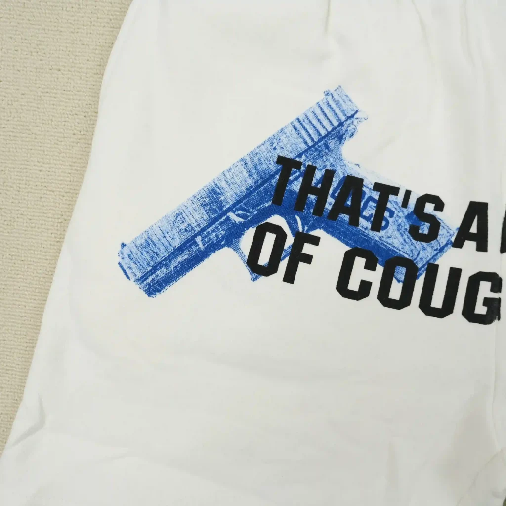 Cough Syrup White Shorts