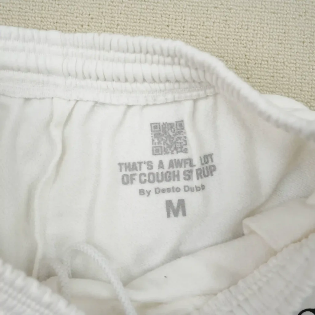 Cough Syrup White Yellow Tee