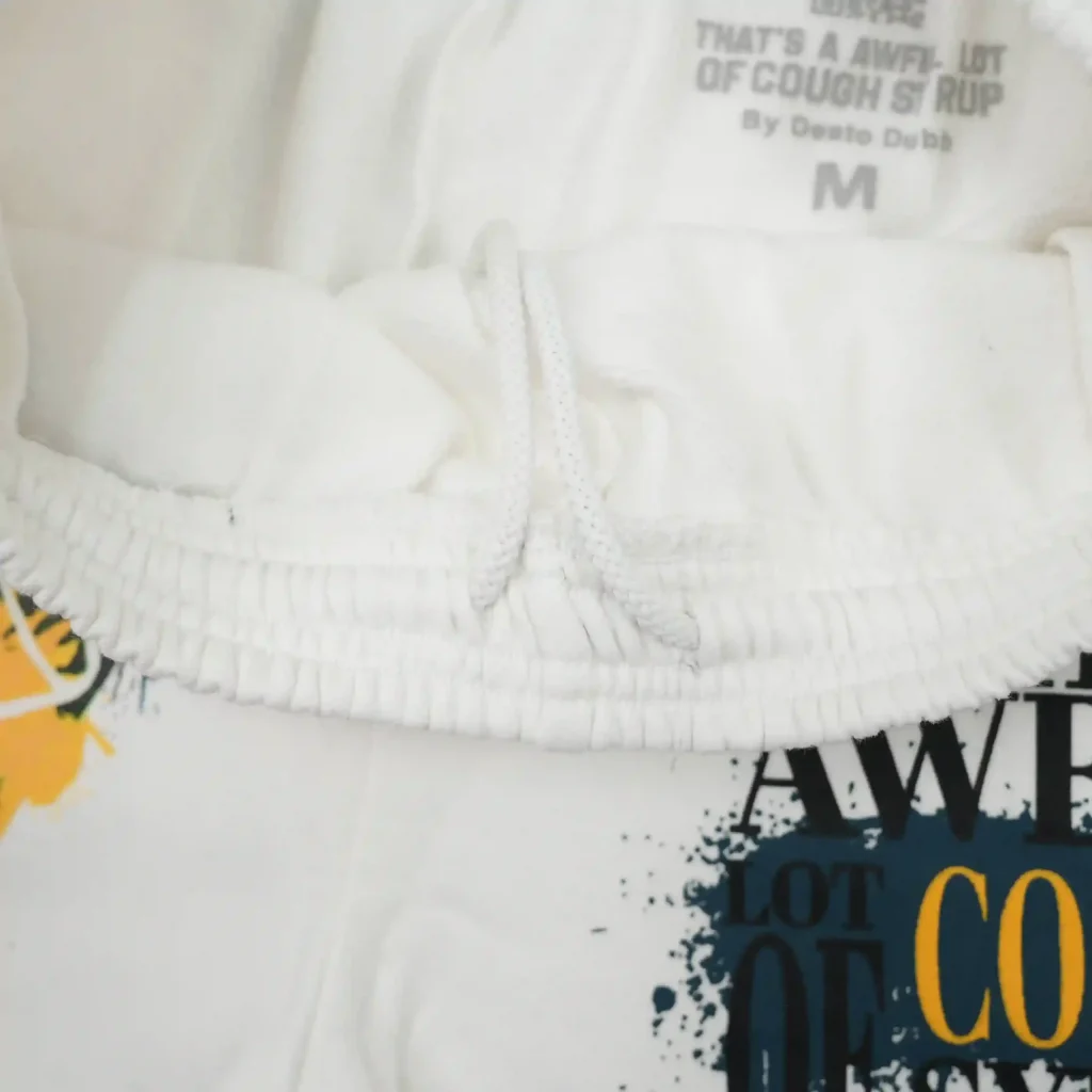 Cough Syrup White Yellow Tee