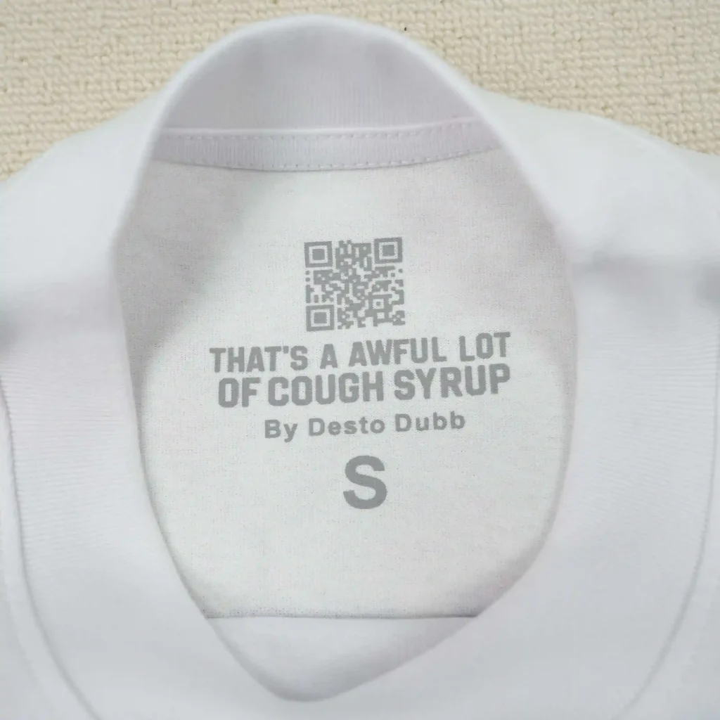 Cough Syrup Winning Culture Tee White