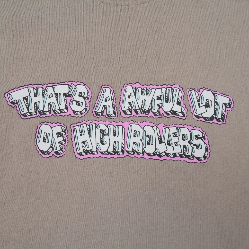 High Rollers Tee Taupe