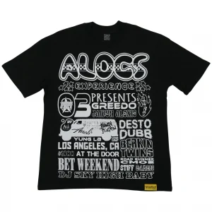 Cough Syrup Alocs Experience Tee Black