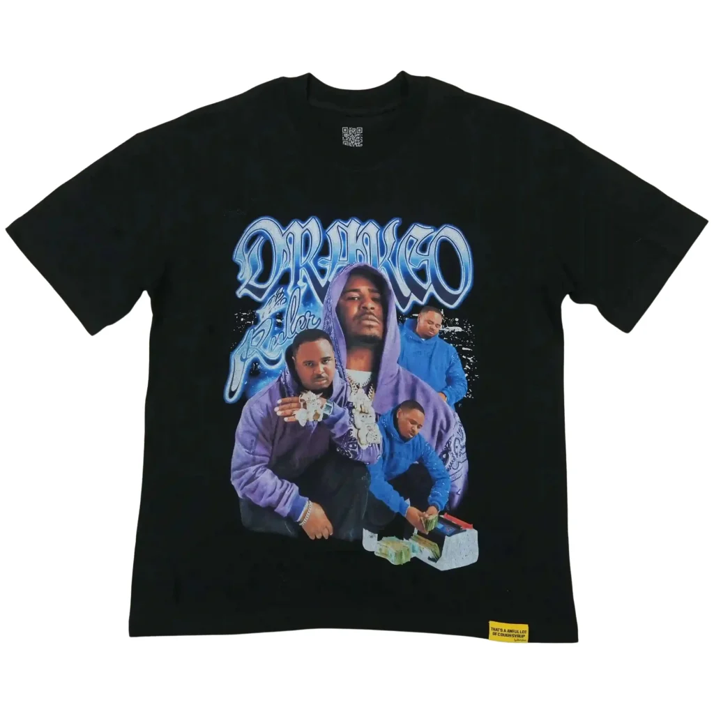 Cough Syrup Drakeo The Ruler Tee Black