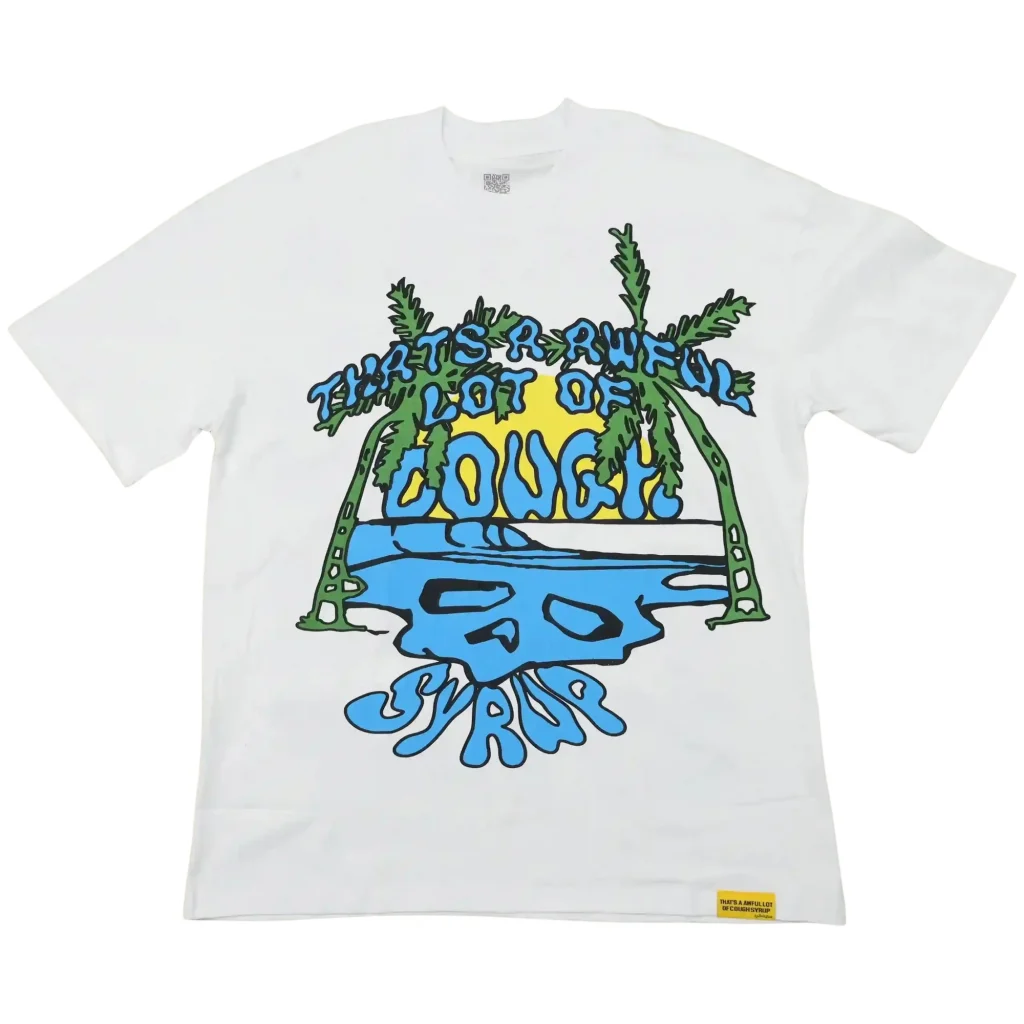 Cough Syrup Island Tee White