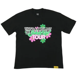 Cough Syrup Jokes Up Tour Tee Black