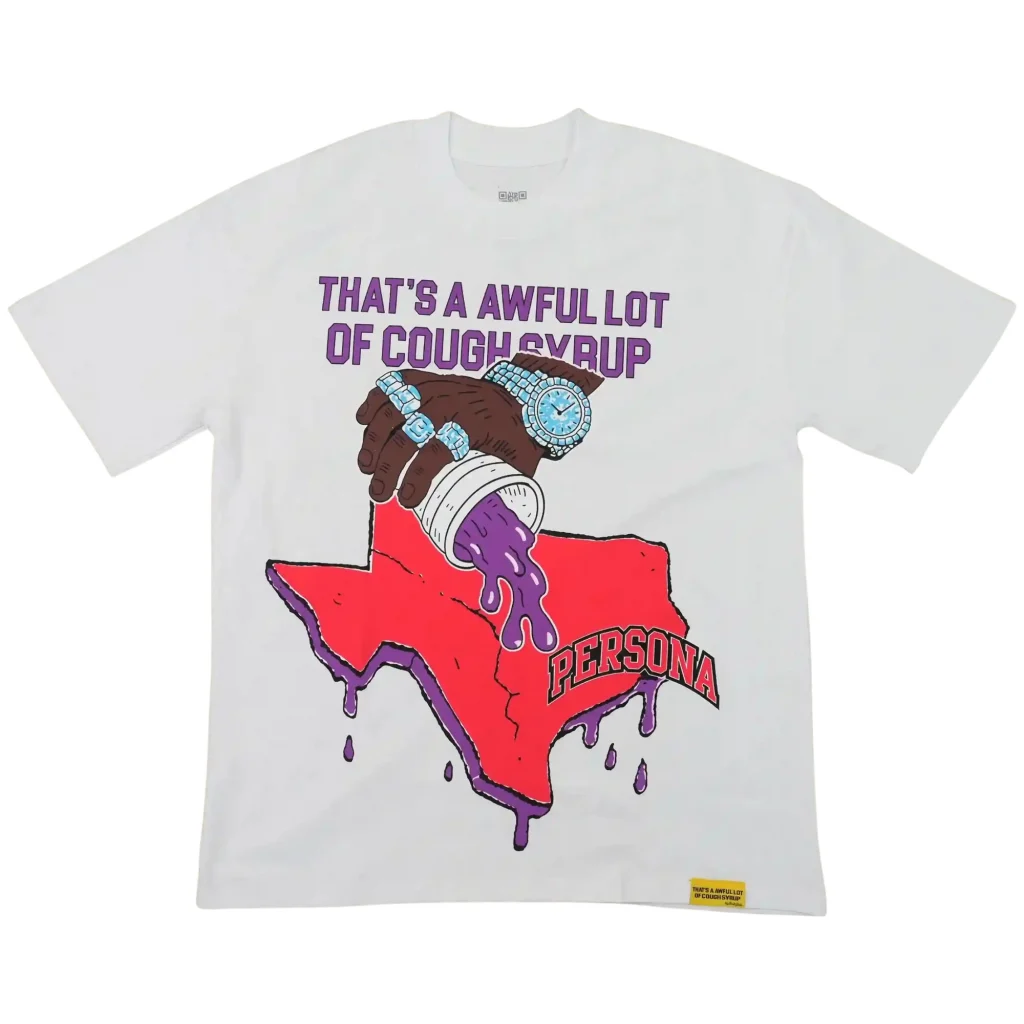 Cough Syrup Persona Texas Tee White