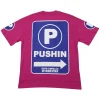 Cough Syrup P Logo Tee Pink