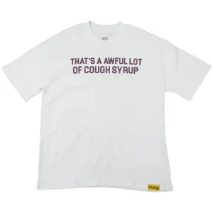 Cough Syrup Tee White