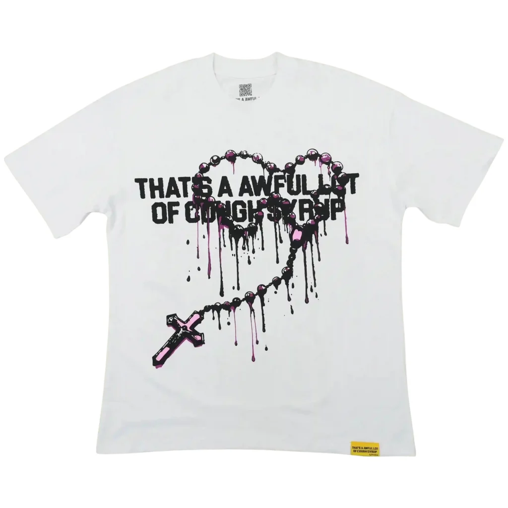 Cough Syrup White Tee