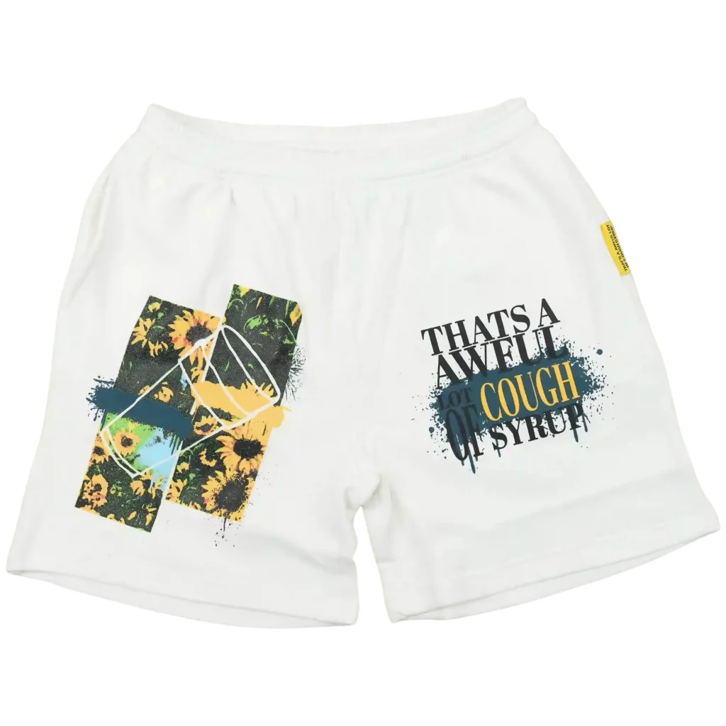 Cough Syrup White Yellow Tee