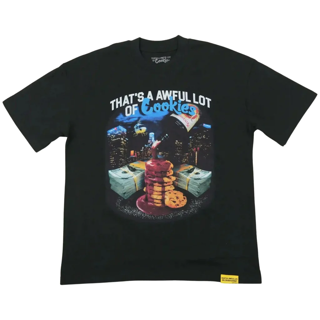 Cough Syrup X Cookies Tee Black